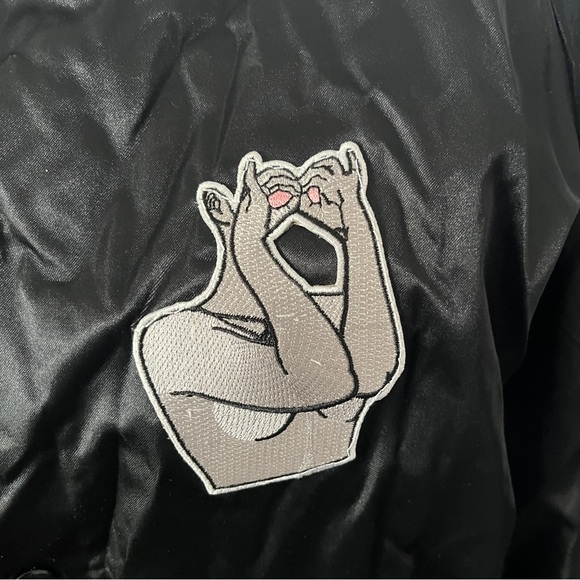 Katy Perry 2017 Dance To The Distortion Nylon Satin Tour Jacket - Size Medium - Picture 3 of 16